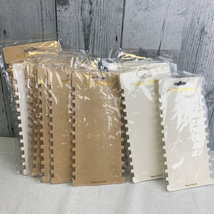 New Cardboard Jewelry Cutout Necklace Bracelet Handmade Packages for Makers